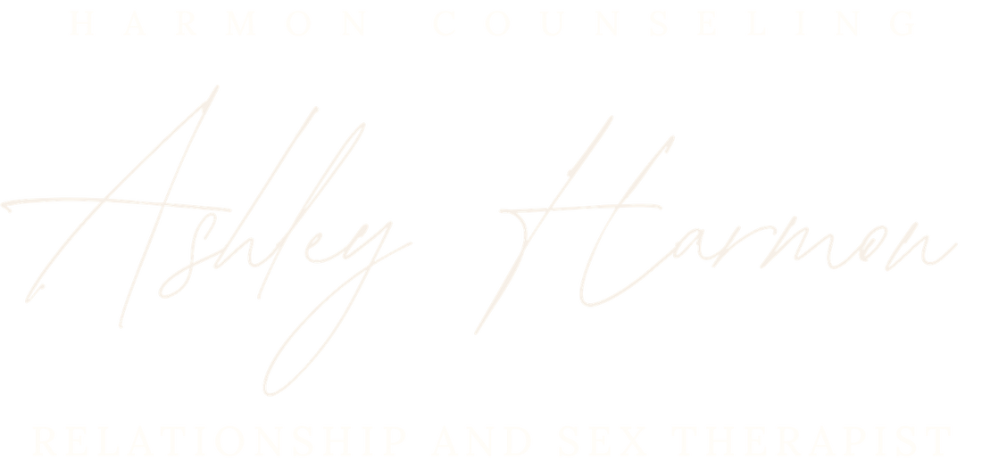 Ashley Harmon — Relationship and Sex Therapist logo, light version